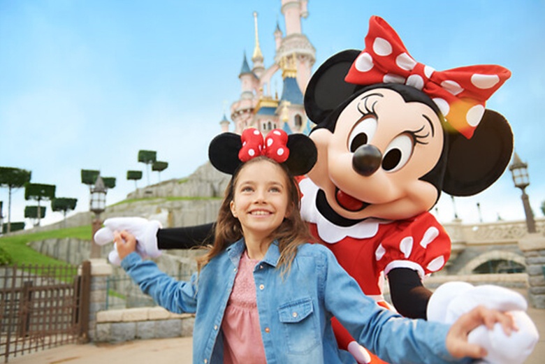Disneyland paris sortie de groupe Mickey